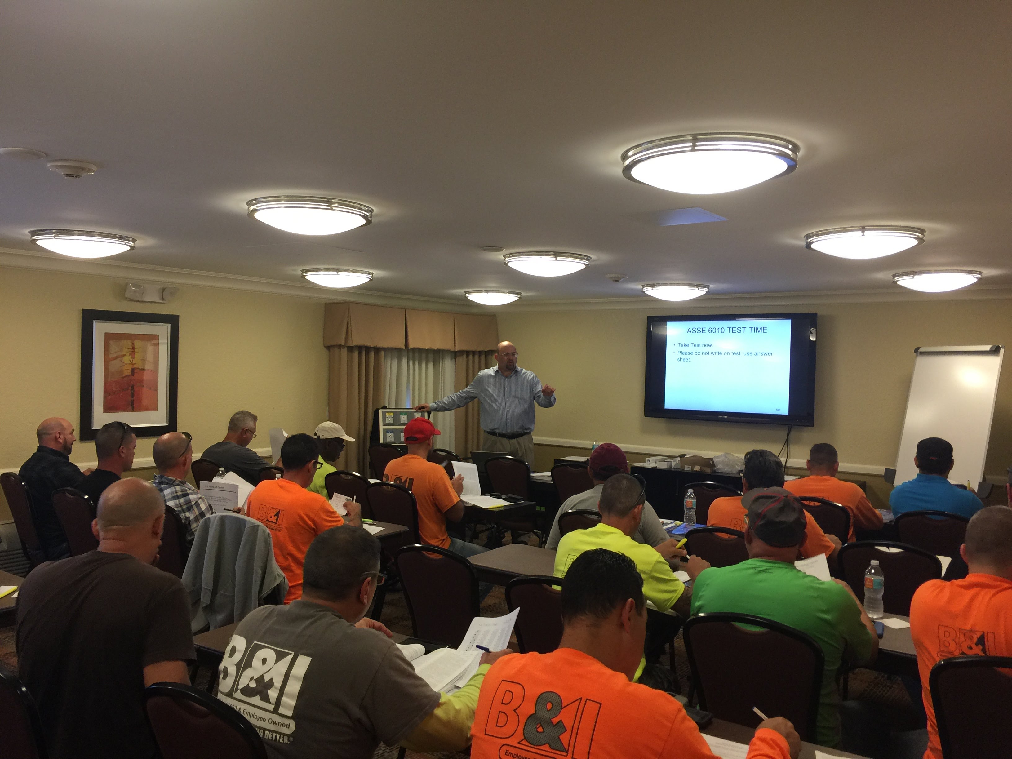 Instruction and seminars for Maintenance personnel, Installers, Architects and Specifiers, Inspectors, and Designers 